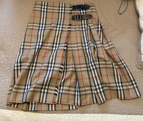 Jupe burberry tartan taille - jupe,