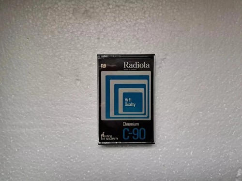 Cassette audio vierge - vierge, radiola