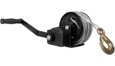 Treuil manuel manivelle freinée 720 kg  - Câble 20 m Güde G55126