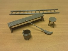 LOT 5 OBJETS DECO FERME - Artisan32 - 04848