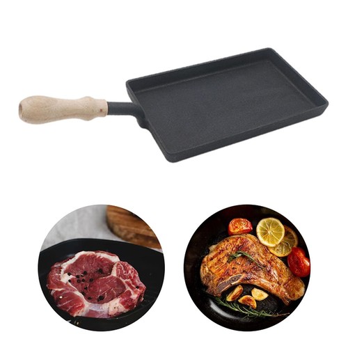 Poêle steak fonte pour - steak,