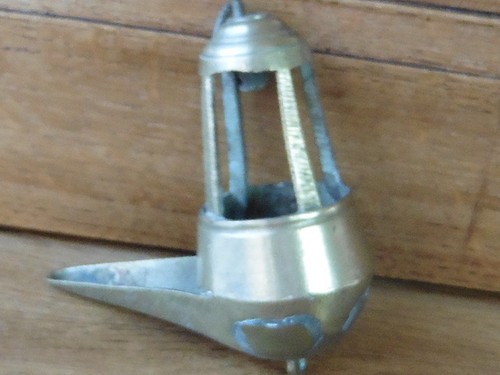 Rare lampe huile bronze - rare,