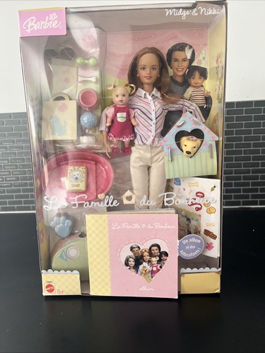 Barbie happy family nikki 1st - barbie,