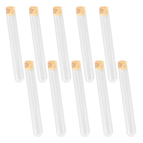 Pcs éprouvette verre tubes - 10,