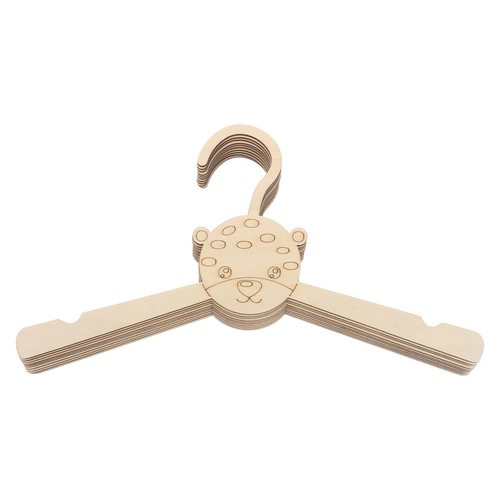 Pcs cintre bébé bois - 10,