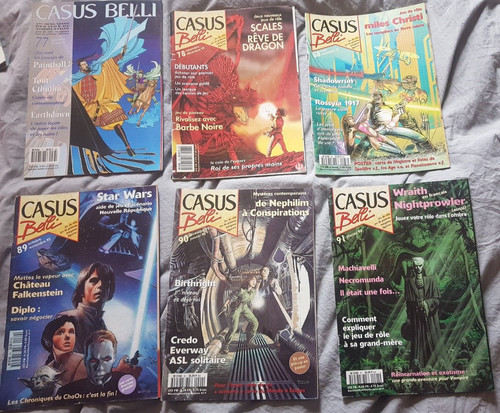 Lots magazines casus belli - de,