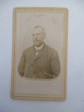 ANCIENNE CDV ANONYME PORTRAIT D'HOMME
