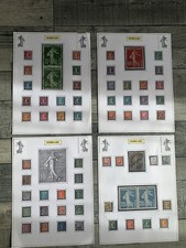 RARE !!! Lot 56 -  France Semeuse Timbres