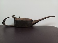 Burette D'huile A Piston MG En Métal 29cm