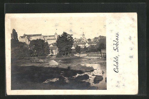 Colditz château carte - colditz,, château,