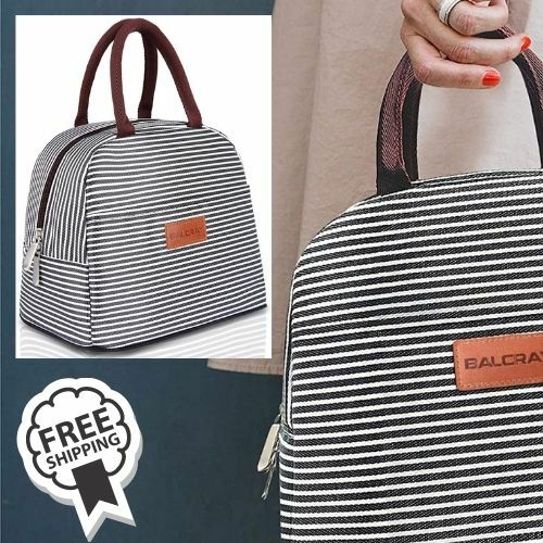 Lunch bag tote for women - lunch,
