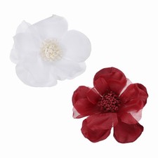 Broche pour fleur en tissu