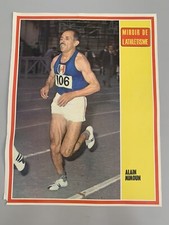 Alain Mimoun ancien poster miroir de l'athlétisme N°19