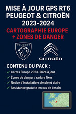 ?️ Cartographie RT6 2023/2024 pour Peugeot WipNav+ & Citroën eMyWay