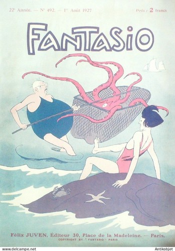 Fantasio 492 1927 bonnotte - 492,