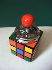 Cendrier en céramique - Imitation jeu Rubik's Cube