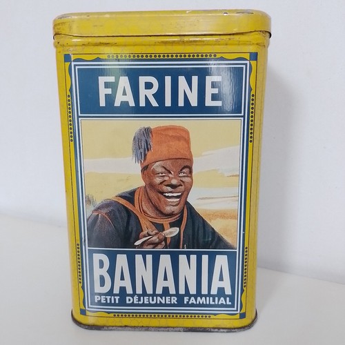 Boite banania métal - boite,