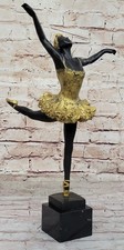 Sculpture En Bronze Ballerine