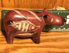SOAP STONE HIPPOPOTAMUS