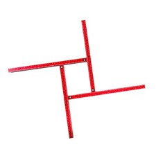 Gabarit de toupie à rainures carrées et rectangulaires, outil de