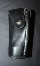 Militaria Français Etui service cuir noir lacrimo Gendarmerie