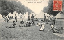 Fontainebleau - Camp Avon - Le repos après la soupe -