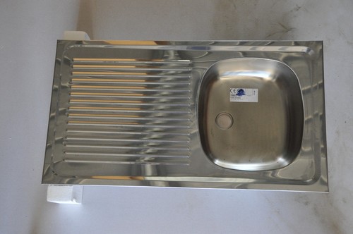 Evier 100 inox 580070 - 580070, neuf