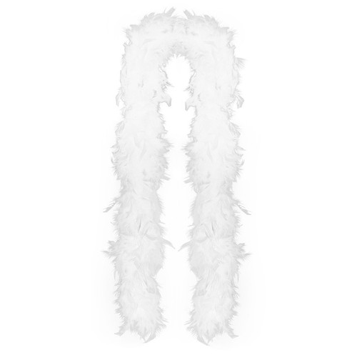 Boa plumes blanches m - boa,