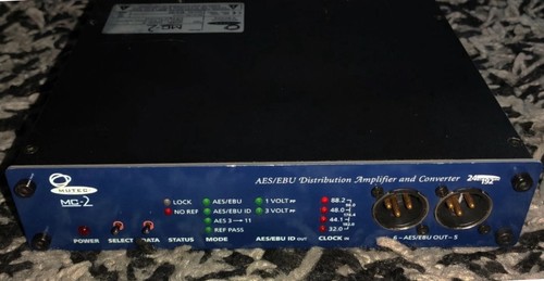 Mutec mc2 aes - aes, /ebu