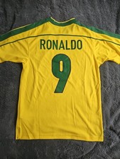 maillot de foot vintage Ronaldo Brésil 98