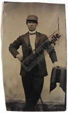 FERROTYPE photo 1/6  portrait