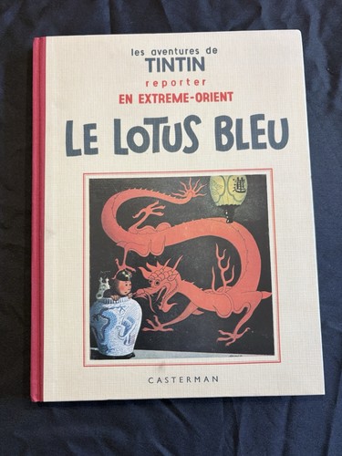 Tintin lotus bleu - le,