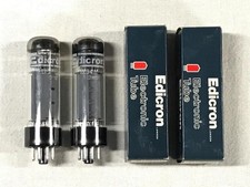 Paire de tubes à vide Edicron