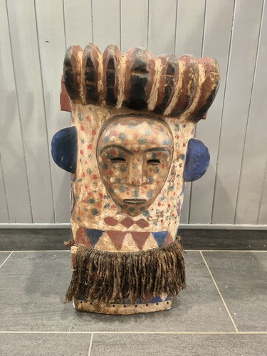 Casque heaume tsogho art - casque,