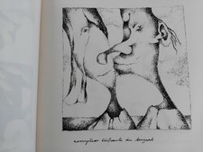 YVES RHAYE ENVOI 1968 HISTOIRES VECUES PARMI LES BONZARTS GRAVURES BELGIQUE ART