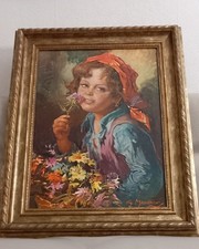 Superbe tableau signé Giovanni Madonini 70x90 cm