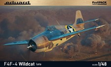 EDUARD 82203 MAQUETTE AVION F4F-4 WILDCAT LATE 1/48