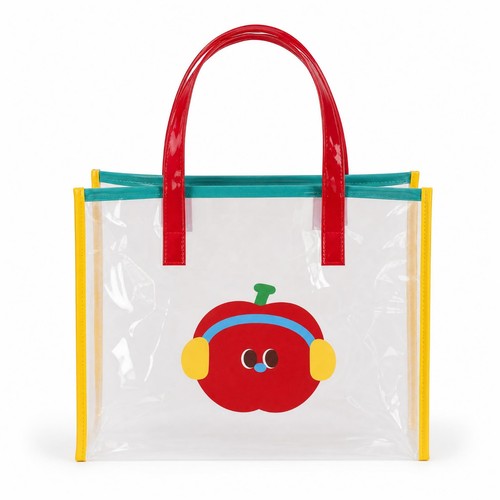 Sac cabas carré style jelly - sac,