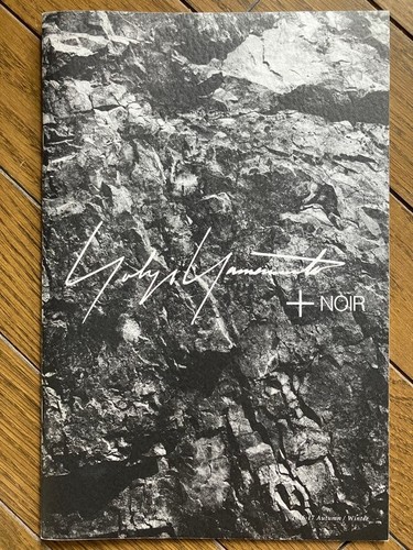 Catalogue yohji yamamoto - yamamoto, +noir
