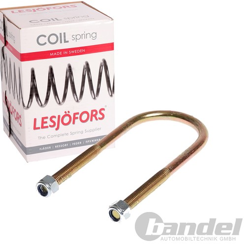 Lesjöfors federbride boulon - federbride, u-boulon