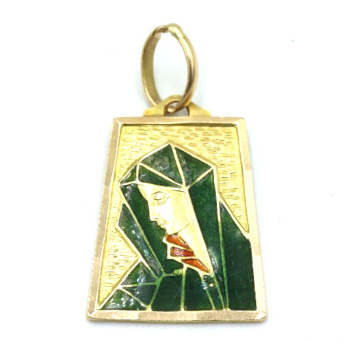 Pendentif image sacrée madone - pendentif,
