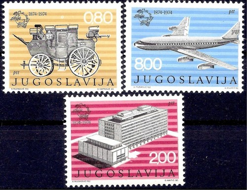 Yougoslavie 1974 upu courrier - 1974,