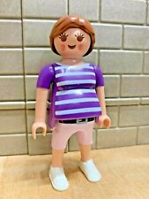 PLAYMOBIL Personnage Femme Enceinte Enfants City 08 - pour CUSTOM RARE VINTAGE