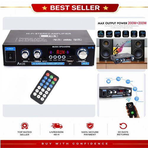 Amplificateur bluetooth - amplificateur,