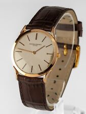 Vacheron Constantin 18k or Rose Patrimony Remontage Montre 4961