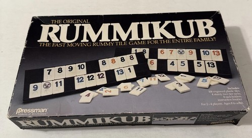 Vintage rummikub game - vintage,