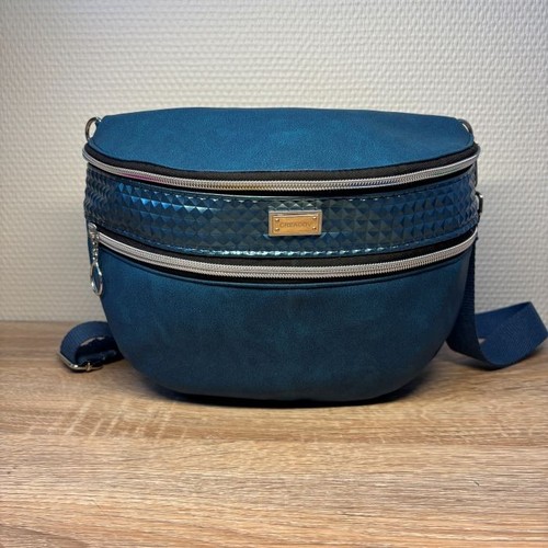 Sac banane femme bleu