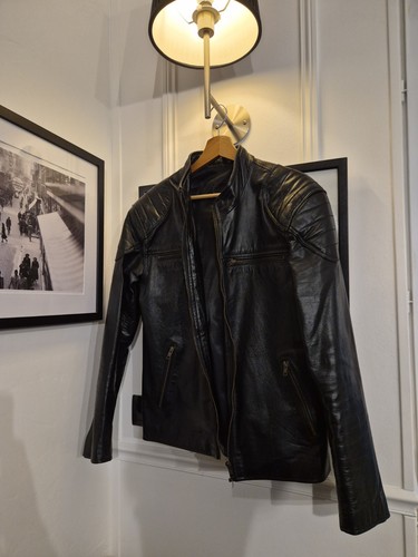 Veste blouson cuir homme - cuir, m