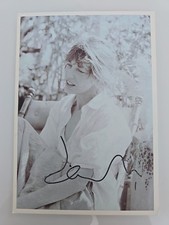Jane Birkin autographe signé