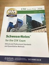 SchweserNotes CFA Level 1